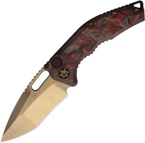 Cuchillo plegable | Navajas Heretic Knives Auto Medusa | Red Camo