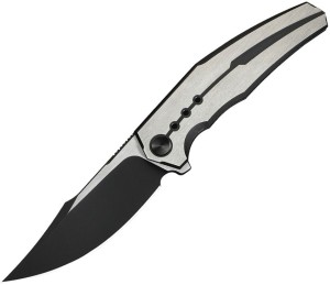 Складной нож WE Knife Kyklos | M390 | Satin & Black Titanium Black Stonewashed