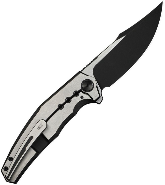 Складной нож WE Knife Kyklos | M390 | Satin & Black Titanium Black Stonewashed Складной нож WE Knife Kyklos | M390 | Satin & Black Titanium Black Stonewashed