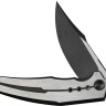 Складной нож WE Knife Kyklos | M390 | Satin & Black Titanium Black Stonewashed Складной нож WE Knife Kyklos | M390 | Satin & Black Titanium Black Stonewashed