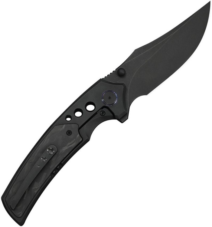 Складной нож WE Knife Skynix | M390 | Titanium CF All Black