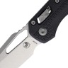 Cuchillo Cuchillo plegable | Navajas Microtech MSI | Tri Grip SW Black | M390