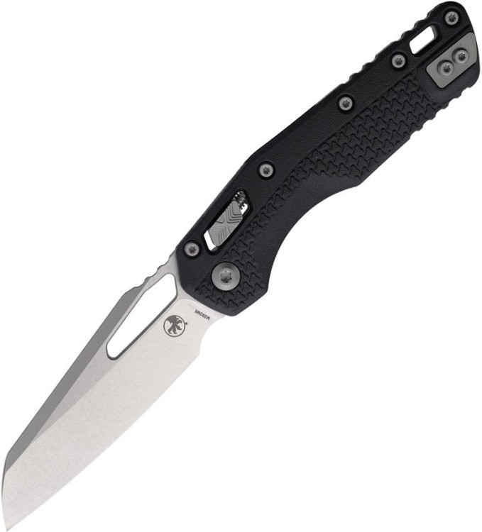 Cuchillo Cuchillo plegable | Navajas Microtech MSI | Tri Grip SW Black | M390