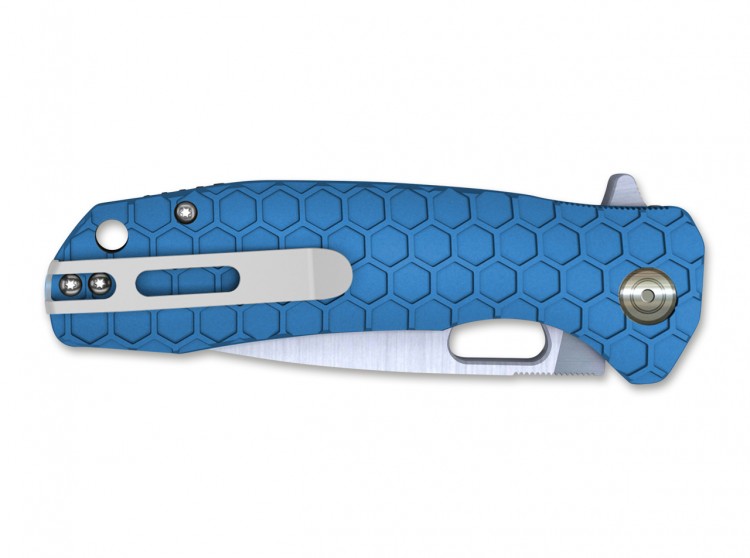 Honey Badger Flipper Large folding knife, blue