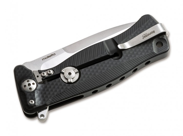 Cuchillo Cuchillo plegable Lionsteel SR-22 Aluminum Satin folding knife black SR22ABS Cuchillo Cuchillo plegable Lionsteel SR-22 Aluminum Satin folding knife black SR22ABS