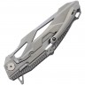 Складной нож Rike Knives M1 Framelock Stonewash folding knife grey