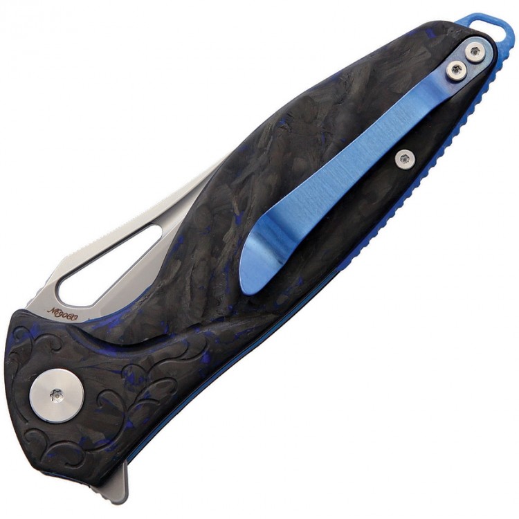 Rike Knives Hummingbird Plus Blue CF 
