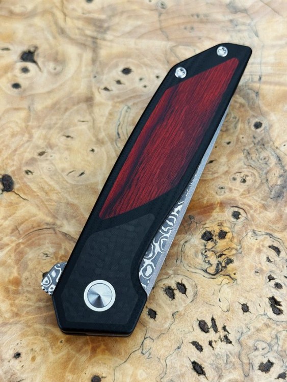 Складной нож Begg Knives Diamici | Linerlock Damascus