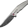 Taschenmesser WE Knife Kyklos | Damascus | Gray Titanium Taschenmesser WE Knife Kyklos | Damascus | Gray Titanium