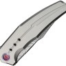 Taschenmesser WE Knife Kyklos | Damascus | Gray Titanium Taschenmesser WE Knife Kyklos | Damascus | Gray Titanium