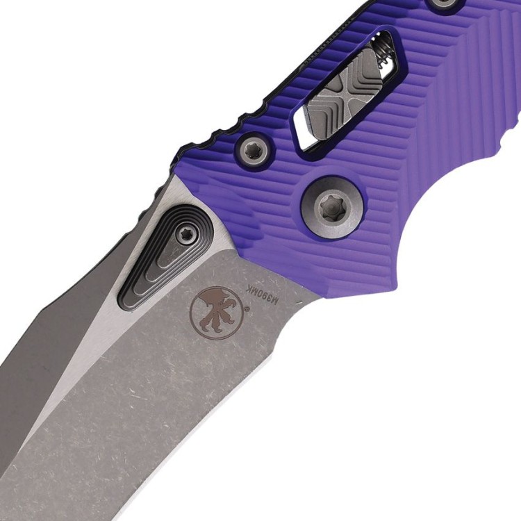 Taschenmesser Microtech Amphibian | S/E Ram-Lok Purple | M390MK