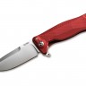 Складной нож Lionsteel SR-22 Aluminum Satin folding knife red SR22ARS