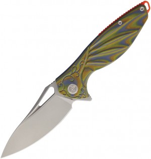 Складной нож Rike Knives Hummingbird Plus Brown Green 