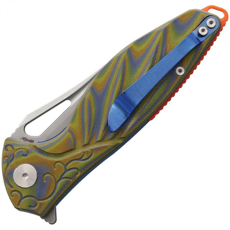 Складной нож Rike Knives Hummingbird Plus Brown Green  Складной нож Rike Knives Hummingbird Plus Brown Green
