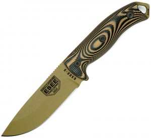 Нож ESEE Esee-5 3D G10 dark earth/coyote brown