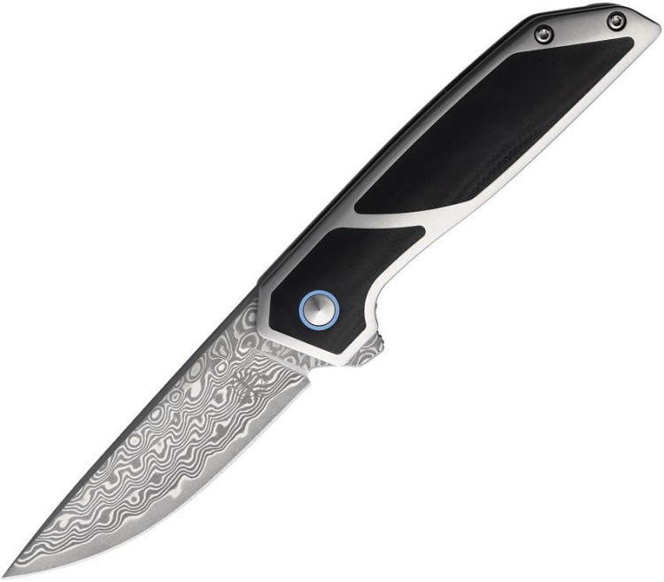 Taschenmesser Begg Knives Diamici | Linerlock Damascus