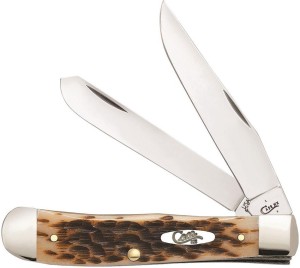 Case Cutlery Trapper | Amber Bone with Clip