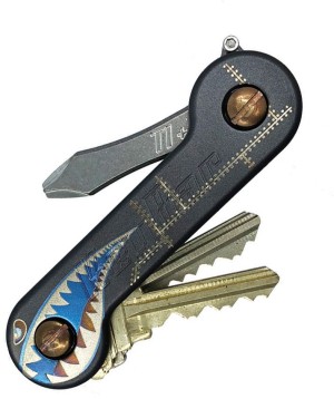 Ключница KeyBar Titanium Stealth Bomber