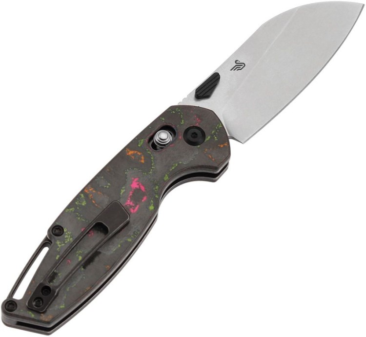 Cuchillo Cuchillo plegable | Navajas Kansept Knives Model 6 | 80s Camo carbon