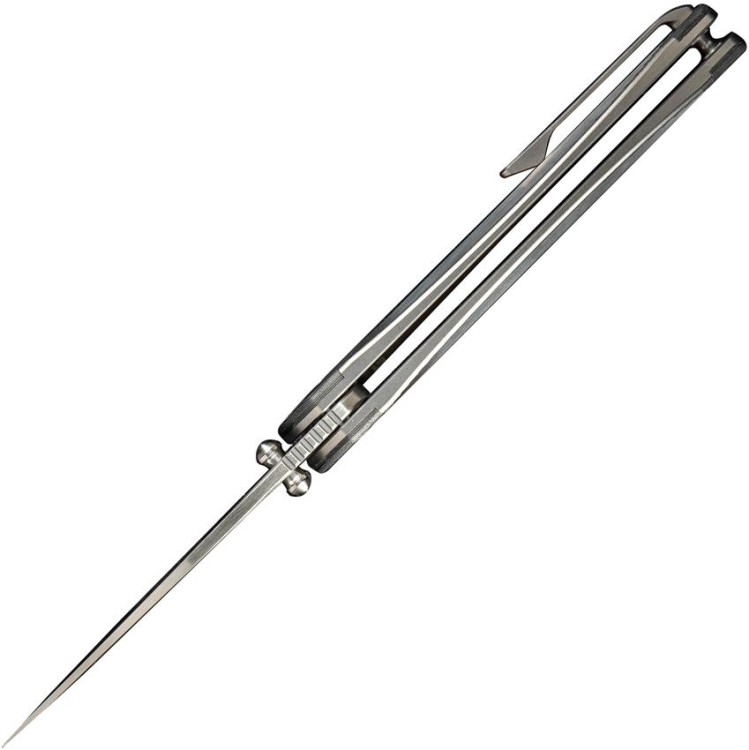 Taschenmesser WE Knife Zenthra | M390 | Titanium Gray Alumium Foil CF Stonewash Taschenmesser WE Knife Zenthra | M390 | Titanium Gray Alumium Foil CF Stonewash