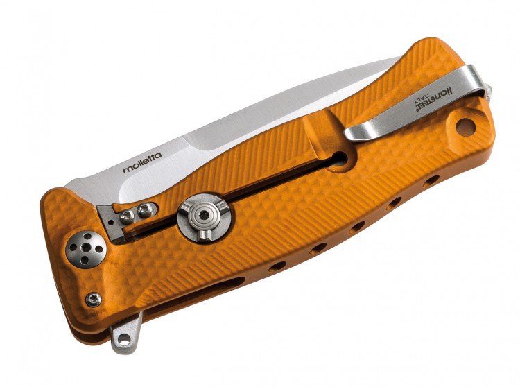 Cuchillo Cuchillo plegable Lionsteel SR-22 Aluminum Satin folding knife orange SR22AOS Cuchillo Cuchillo plegable Lionsteel SR-22 Aluminum Satin folding knife orange SR22AOS