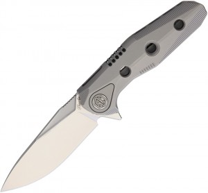 Rike Knives Thor 4 Framelock M390 folding knife grey