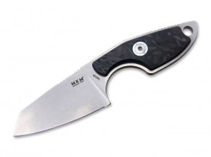 Шейный нож  MKM Knives Mikro 2 carbon fiber MR02-CF