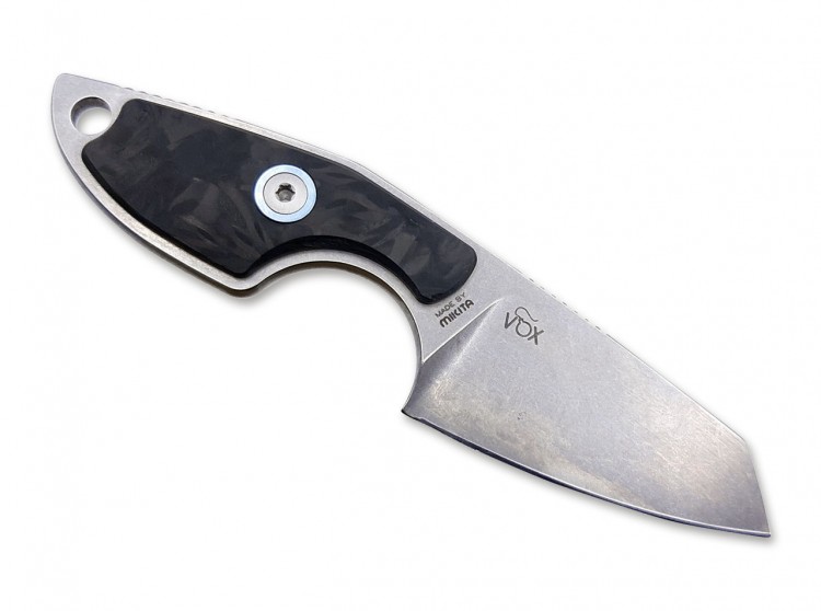 MKM Knives Mikro 2 neck knife carbon fiber MR02-CF MKM Knives Mikro 2 neck knife carbon fiber MR02-CF