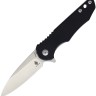 Kizer Cutlery Barbosa Linerlock, Black folding knife