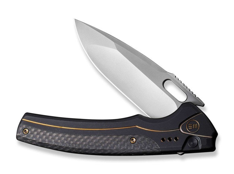 Cuchillo WE Knife Exciton Titanium CF Black & Gold Ltd Cuchillo WE Knife Exciton Titanium CF Black & Gold Ltd