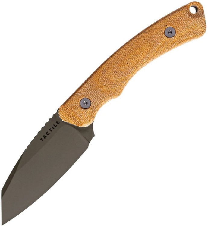 Tactile Knife Co. Taylor Martin Redhawk Fixed Blade CPM-MagnaCut | Natural Micarta