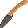 Tactile Knife Co. Taylor Martin Redhawk Fixed Blade CPM-MagnaCut | Natural Micarta