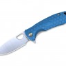 Складной нож Honey Badger Flipper Large D2 folding knife, blue