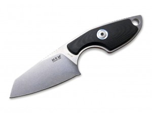 MKM Knives Mikro 2 neck knife black G-10 MR02-GBK