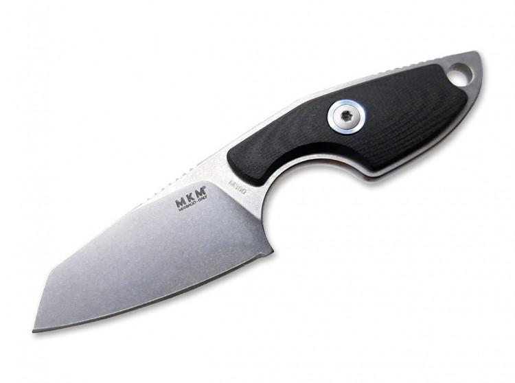 Шейный нож MKM Knives Mikro 2 чёрный G-10 MR02-GBK