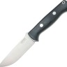 Cuchillo Lionsteel Bark River Bravo I Black Micarta