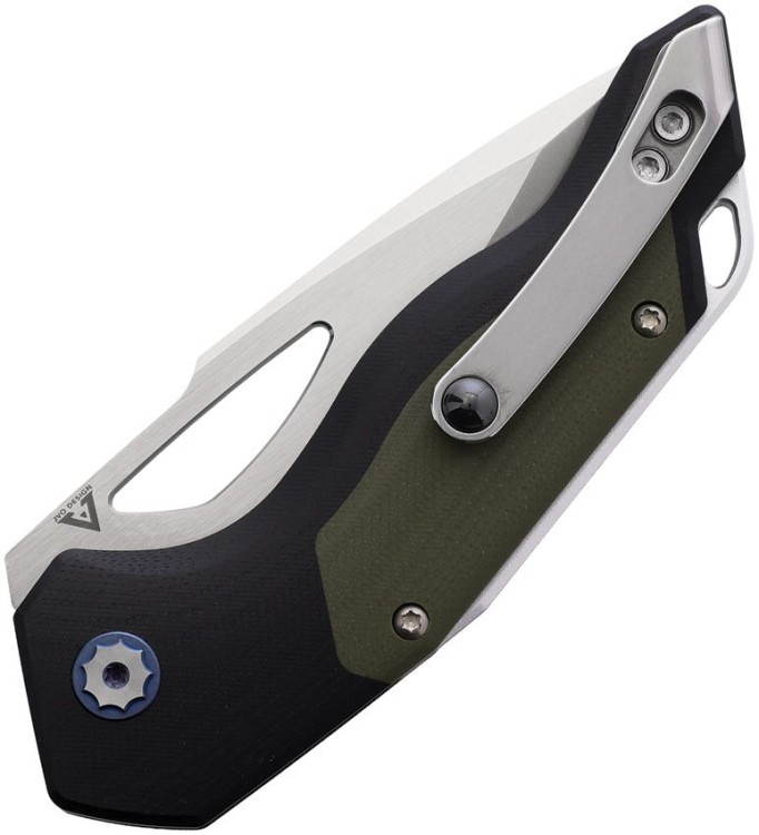 Cuchillo Cuchillo plegable | Navajas Begg Knives Galaxy | Button Lock | Black/Green