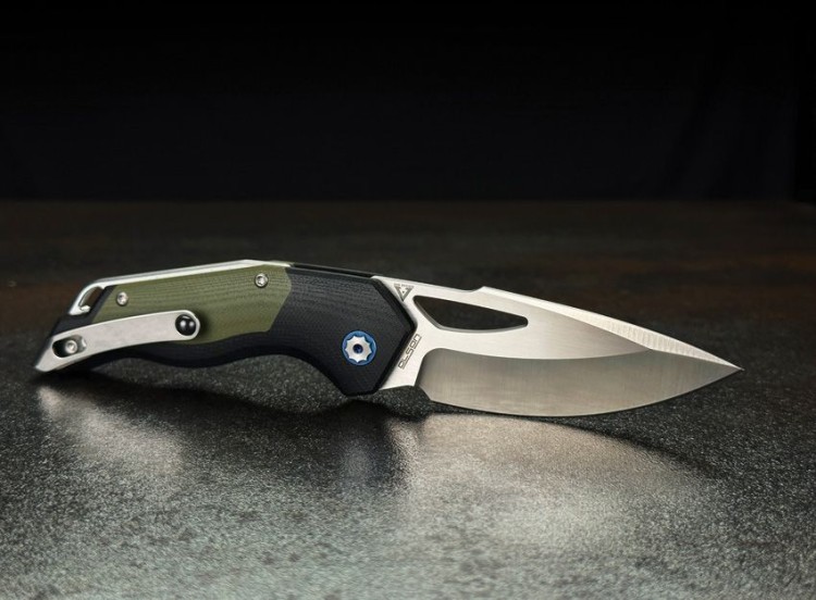 Cuchillo Cuchillo plegable | Navajas Begg Knives Galaxy | Button Lock | Black/Green