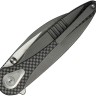 Taschenmesser WE Knife Zenthra | M390 | Gray Titanium Twill CF Stonewash  Taschenmesser WE Knife Zenthra | M390 | Gray Titanium Twill CF Stonewash