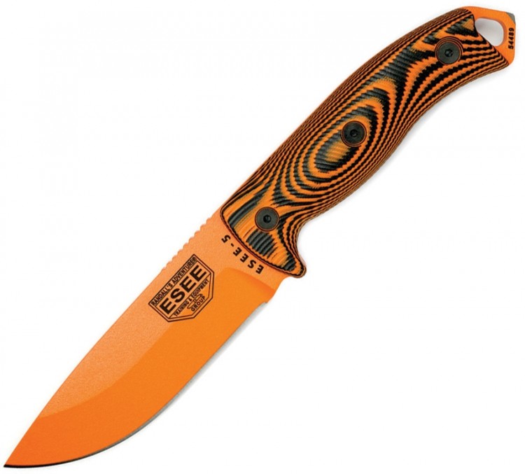 Cuchillo ESEE Esee-5 3D G10 orange