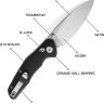 Bestech Knives | Ronan B-Lock | Black