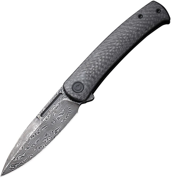 Cuchillo Cuchillo plegable | Navajas CIVIVI Caetus | Linerlock Damascus