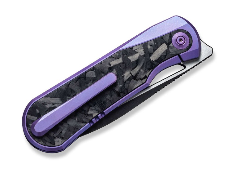 Taschenmesser WE Knife Baloo | 20CV Purple Titanium | Shredded CF Mystery Box Taschenmesser WE Knife Baloo | 20CV Purple Titanium | Shredded CF Mystery Box