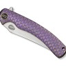 Taschenmesser WE Knife Dracarys M390 | Purple & Gold Titanium | Limited Edition