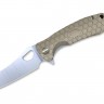 Складной нож Honey Badger Wharncleaver Large folding knife, tan