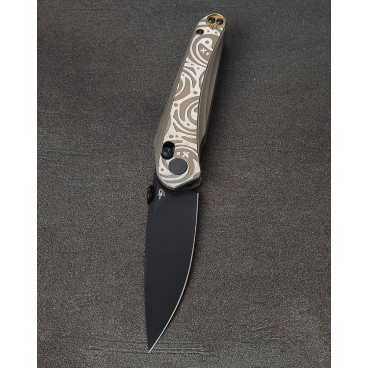 Cuchillo Cuchillo plegable | Navajas Bestech Knives Mothus | Bar Lock Bronze