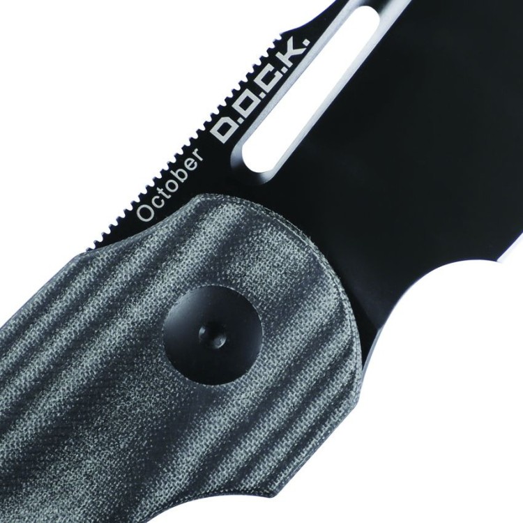 Cuchillo Cuchillo plegable | Navajas Kizer Cutlery October | Linerlock | Black Micarta Cuchillo Cuchillo plegable | Navajas Kizer Cutlery October | Linerlock | Black Micarta