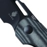 Kizer Cutlery October | Linerlock | Black Micarta