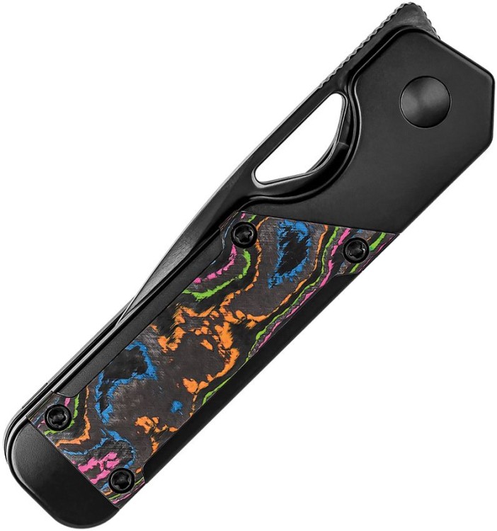 Cuchillo Cuchillo plegable | Navajas Kizer Mini Militaw Titanium CF 80's