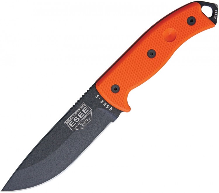 Feststehendes Messer ESEE Model 5 orange G10 black kydex sheath